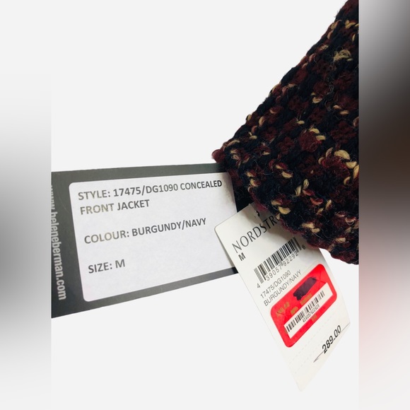 NWT Helene Berman London X Anthropologie Wool Blend Size M (srp $289) - Picture 8 of 12